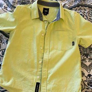 Vans button up shirt